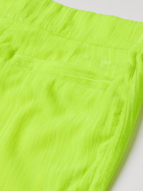 Повседневные штаны H&M модель 9579086abr_Кислотно-желтый Фото