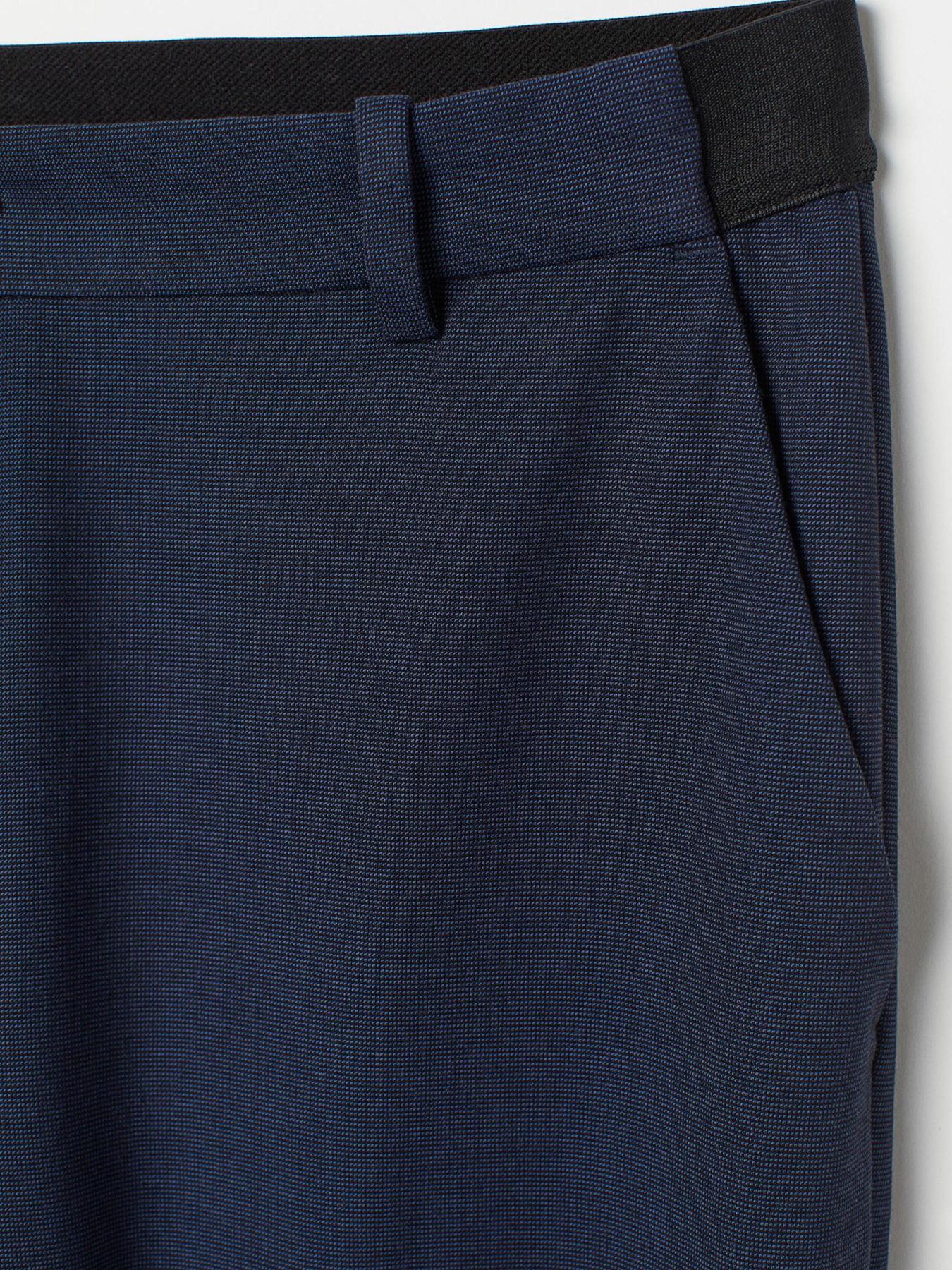 Классические штаны H&M модель 6955459sdm_Темно-синий Фото