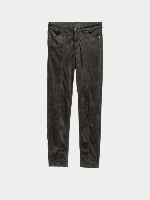 Повсякденні штани H&M модель 6187277bar_Темно-серый Фото