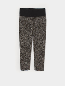Повсякденні штани H&M модель 7754020sm_черно-бежевый Фото