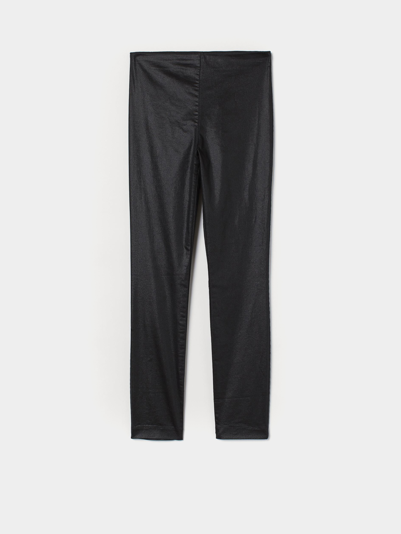 Брюки H&M модель 7962100RP7_черный-блестящий Фото
