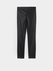 Повседневные штаны H&M модель 7962100RP7_черный-блестящий Фото