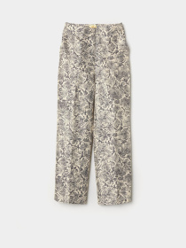 Штани повсякденні H&M модель 6591498log_Светло-бежевый Фото