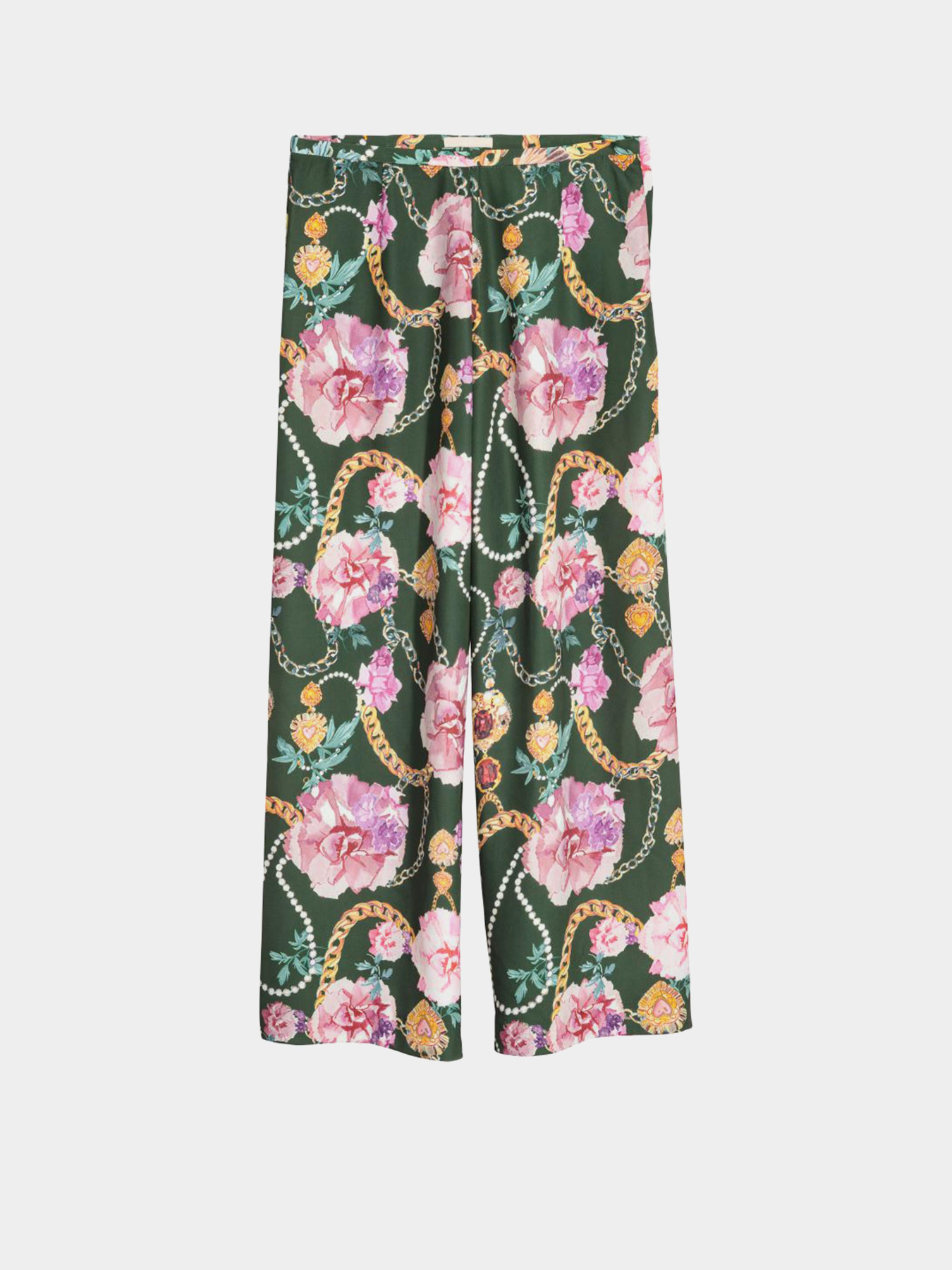 Повсякденні штани H&M модель 5475256abr_Зеленый Фото