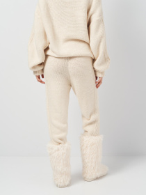 Повседневные штаны H&M модель 1496258arl_Молочный Фото