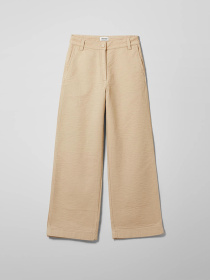 Повседневные штаны Weekday модель 8208041arl_Бежевый Фото