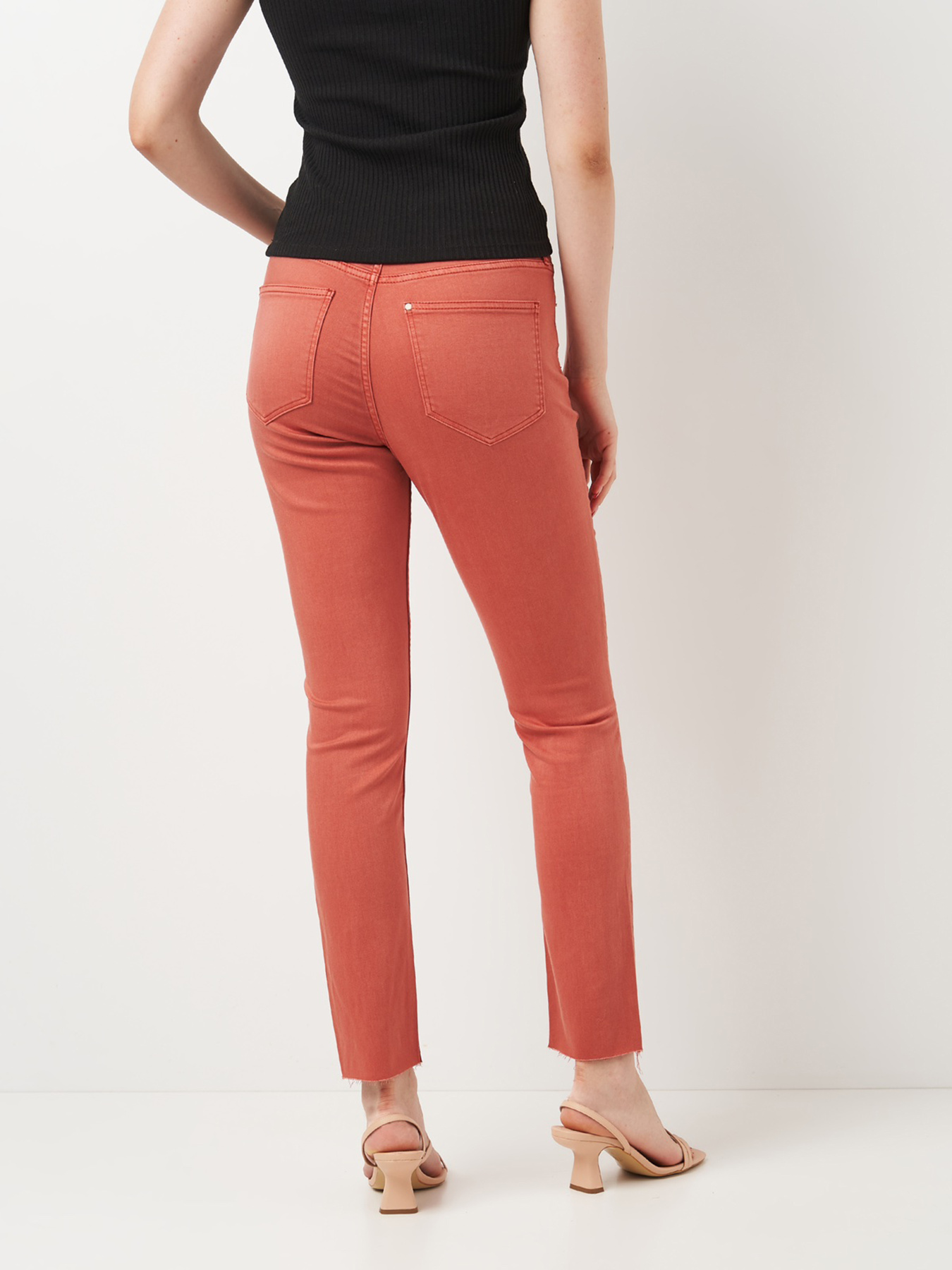 Повсякденні штани H&M модель 2001008ral_Темно-розовый Фото