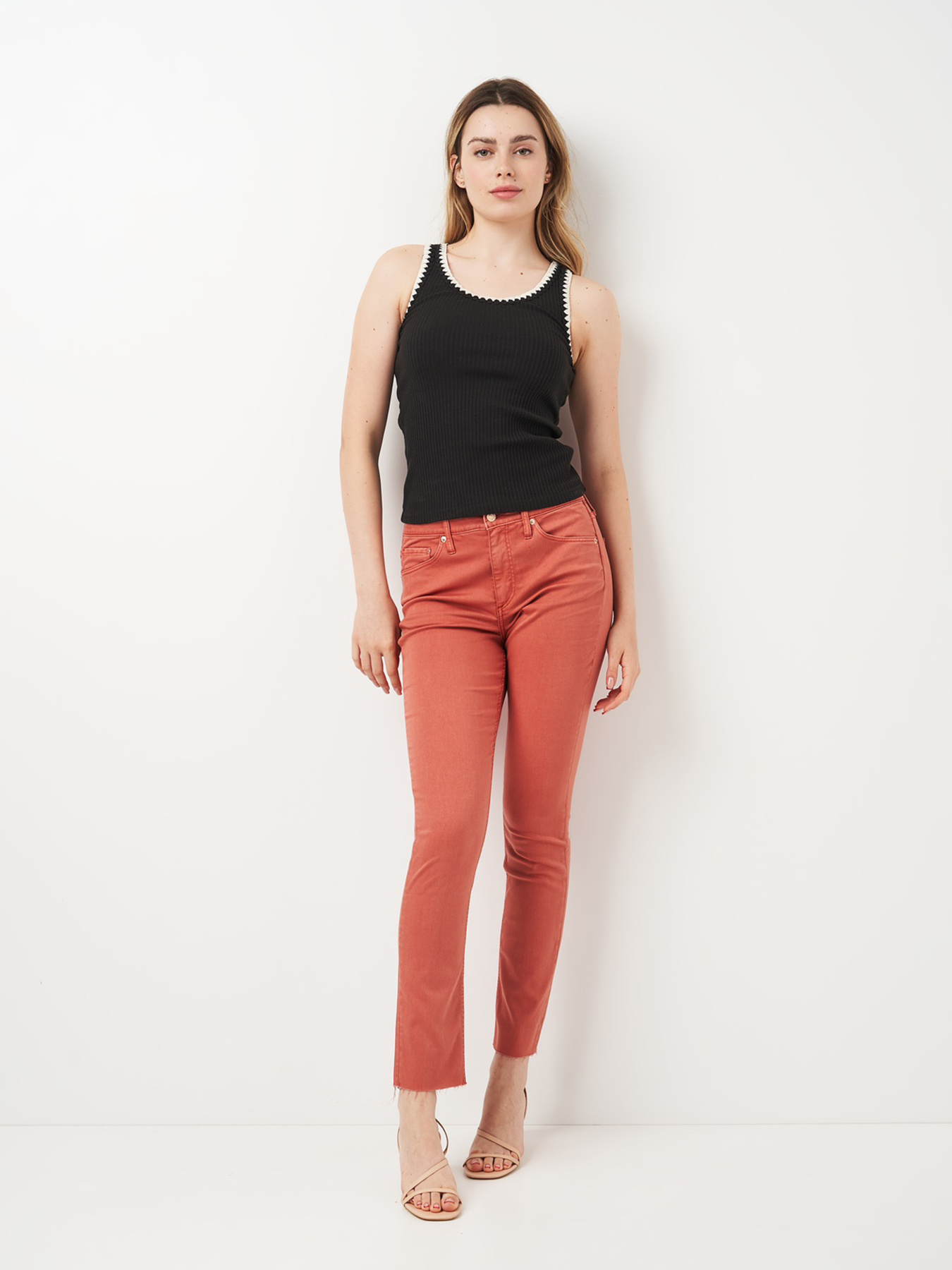 Повсякденні штани H&M модель 2001008ral_Темно-розовый Фото