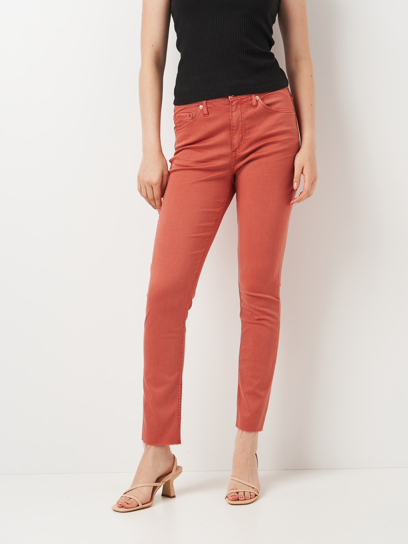 Повсякденні штани H&M модель 2001008ral_Темно-розовый Фото