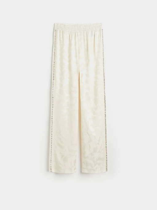 Штани повсякденні H&M Модель 1038468ral_Кремовый Фото