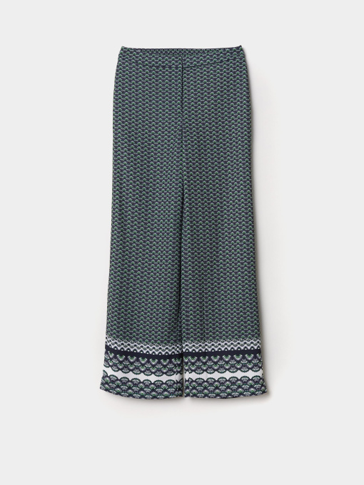 Повсякденні штани H&M модель 6017887log_Зеленый Фото