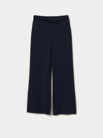 Брюки повседневные H&M модель 6973298dlog_Темно-синий Фото