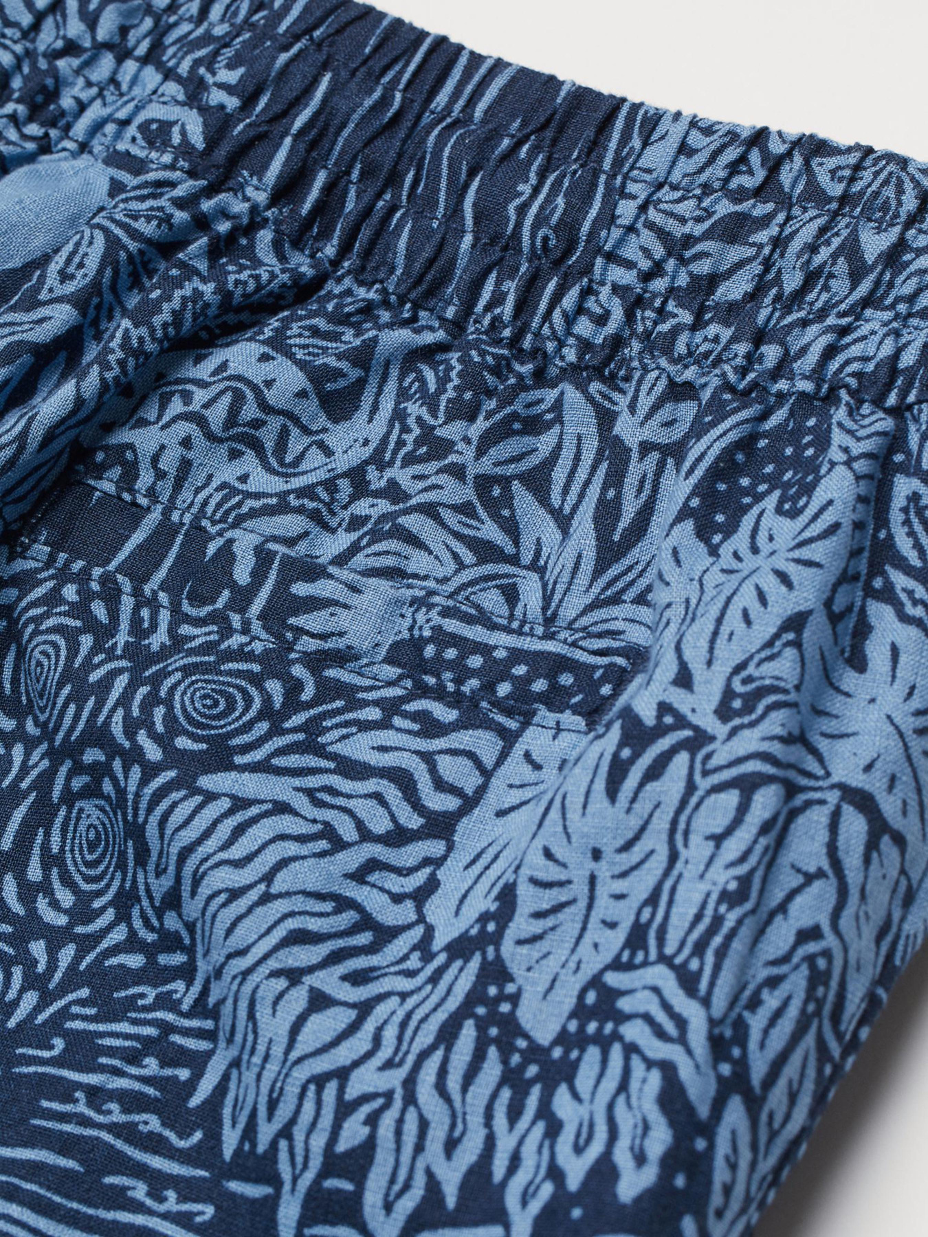 Повседневные штаны H&M модель 8691891wer_Синий Фото