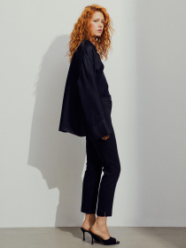 Брюки классические H&M модель 5688089ral_Черный Фото