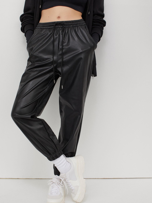 Джоггеры H&M модель 9046252ral_Черный Фото