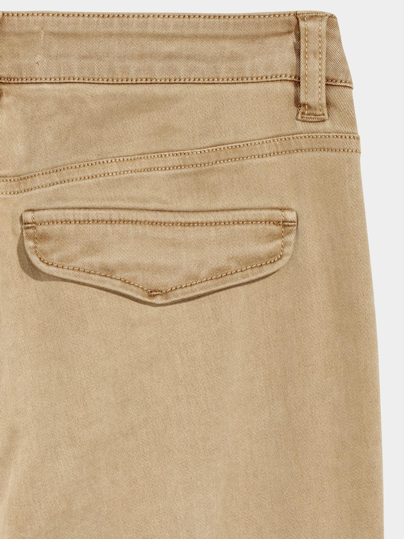 Повседневные штаны H&M модель 5908697dlog_Бежевый Фото