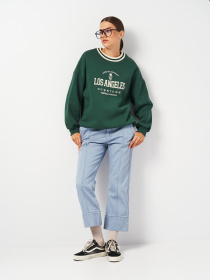 Брюки повседневные H&M модель 2001135ral_Серо-голубой Фото