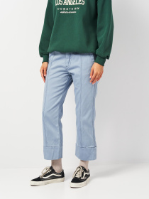 Брюки повседневные H&M модель 2001135ral_Серо-голубой Фото