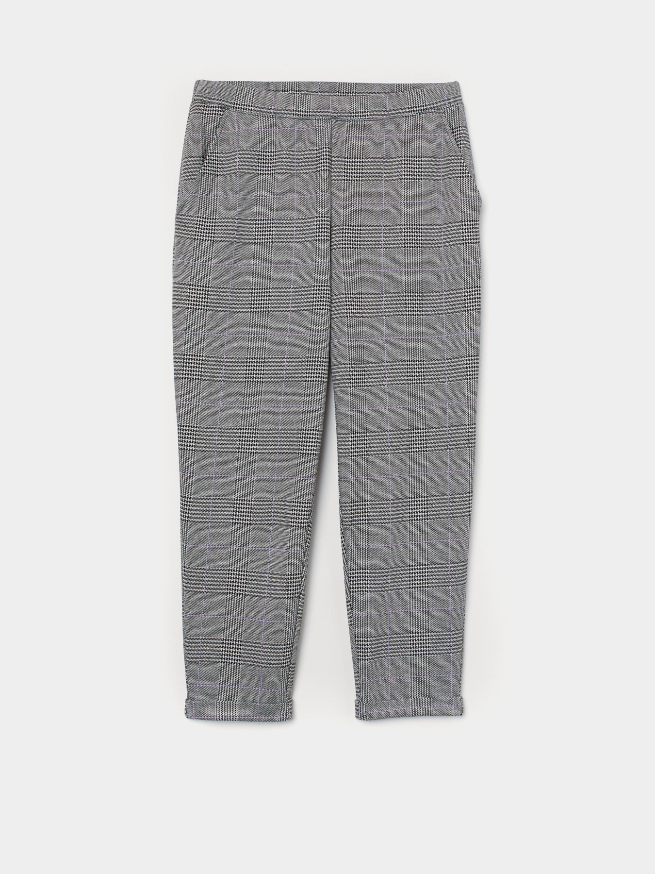 Штани повсякденні H&M модель 8457902wer_Серо-черный Фото