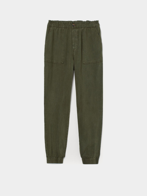 Брюки H&M модель 8808152wer_Зеленый Фото