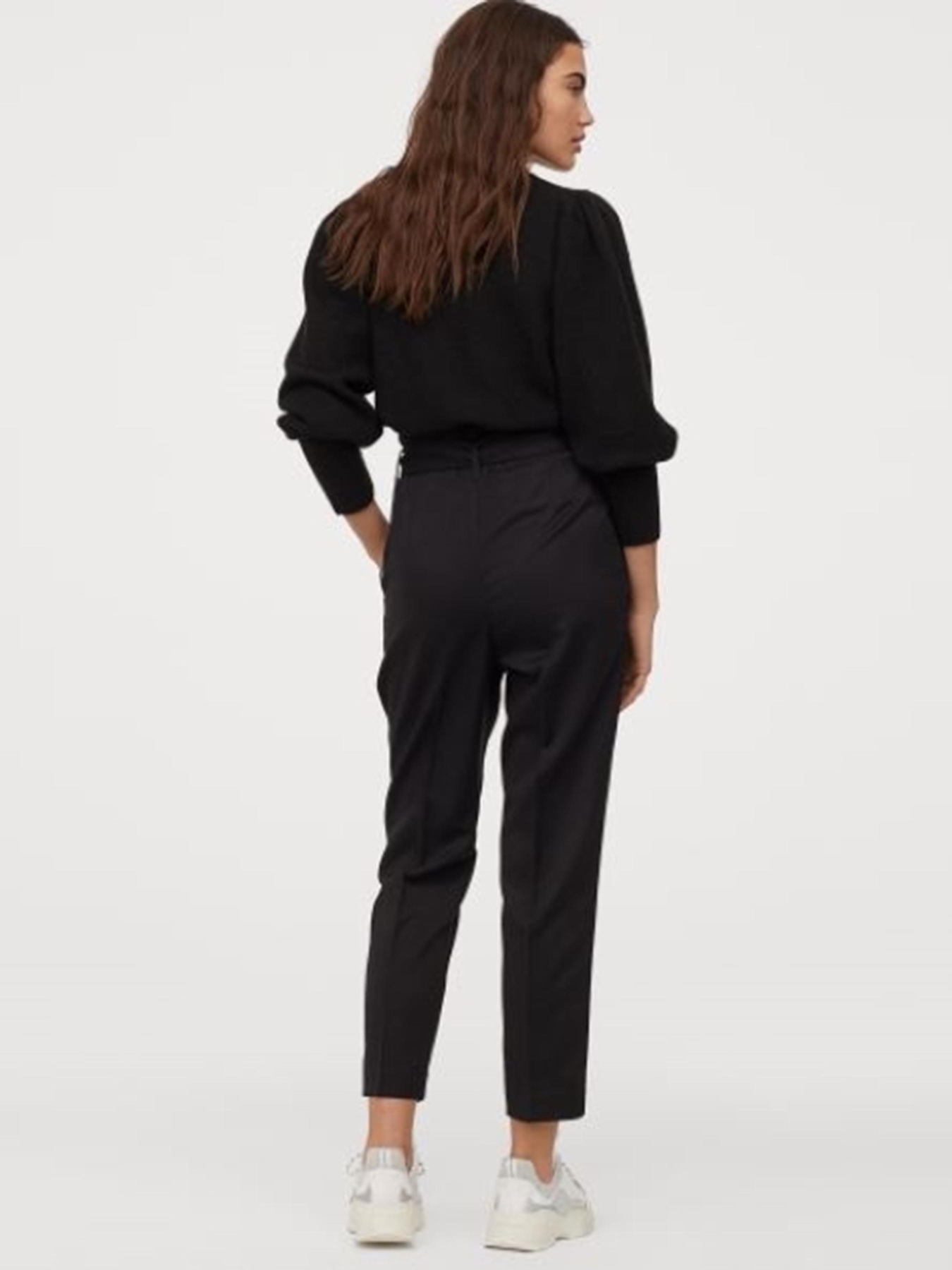 Классические штаны H&M модель 7537371wer_Черный Фото