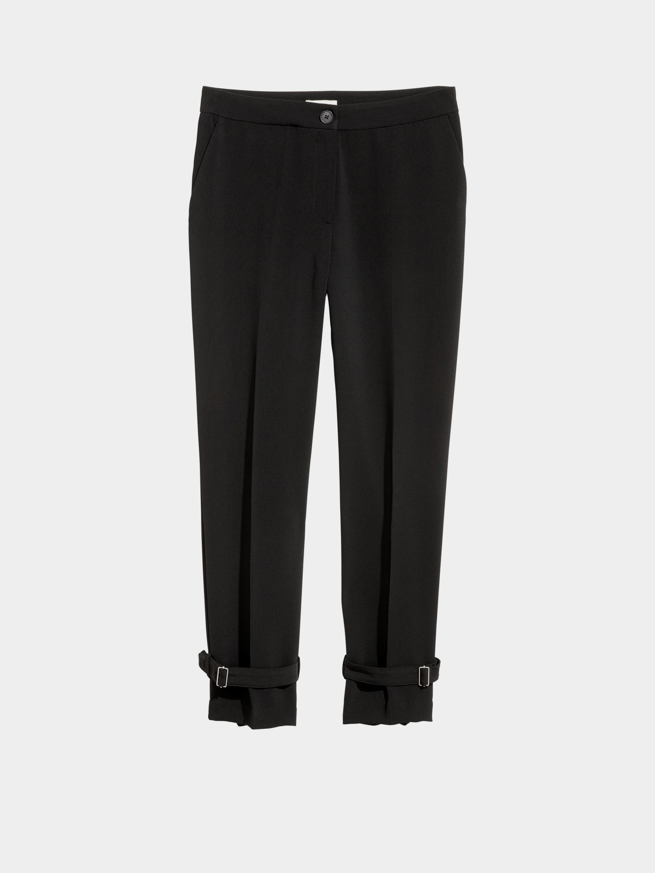 Брюки H&M модель 5814716log_Черный Фото