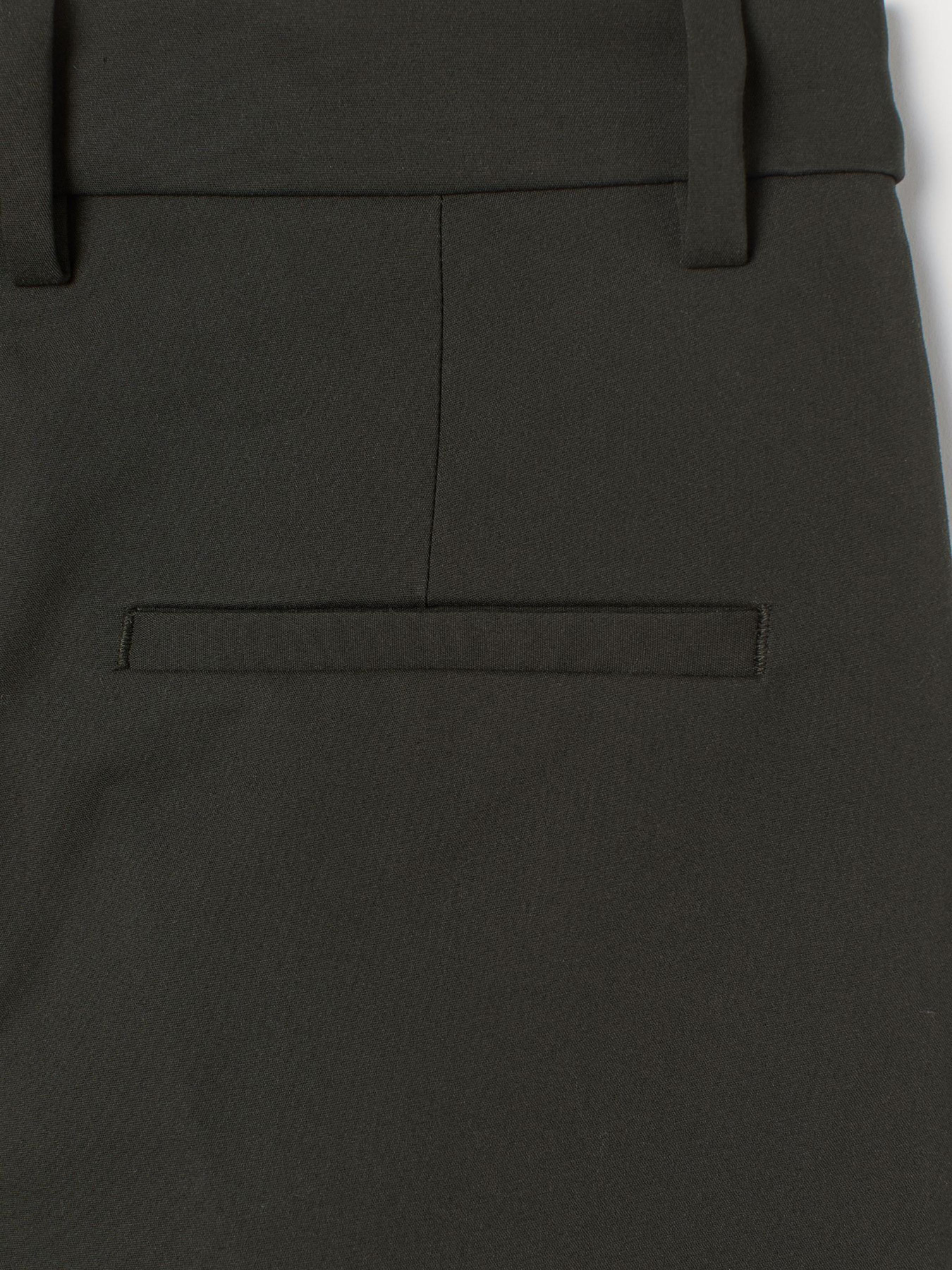 Классические штаны H&M модель 7514710log_Серо-зеленый Классические штаны H&M модель 7514710log_Серо-зеленый Фото