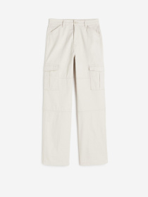 Карго H&M модель 1159410wer_Светло-серый Карго H&M модель 1159410wer_Светло-серый Фото