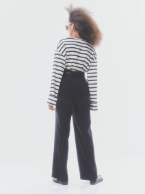 Брюки палаццо H&M модель 10962386wer_Черный Фото