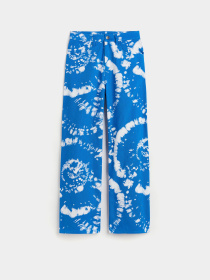 Повседневные штаны H&M модель 1103064arl_Сине-белый Фото