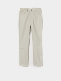 Брюки повседневные H&M модель 9106012wer_Светло-бежевый Фото