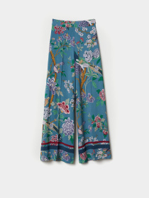 Брюки повседневные H&M модель 6662308wer_Голубой Фото