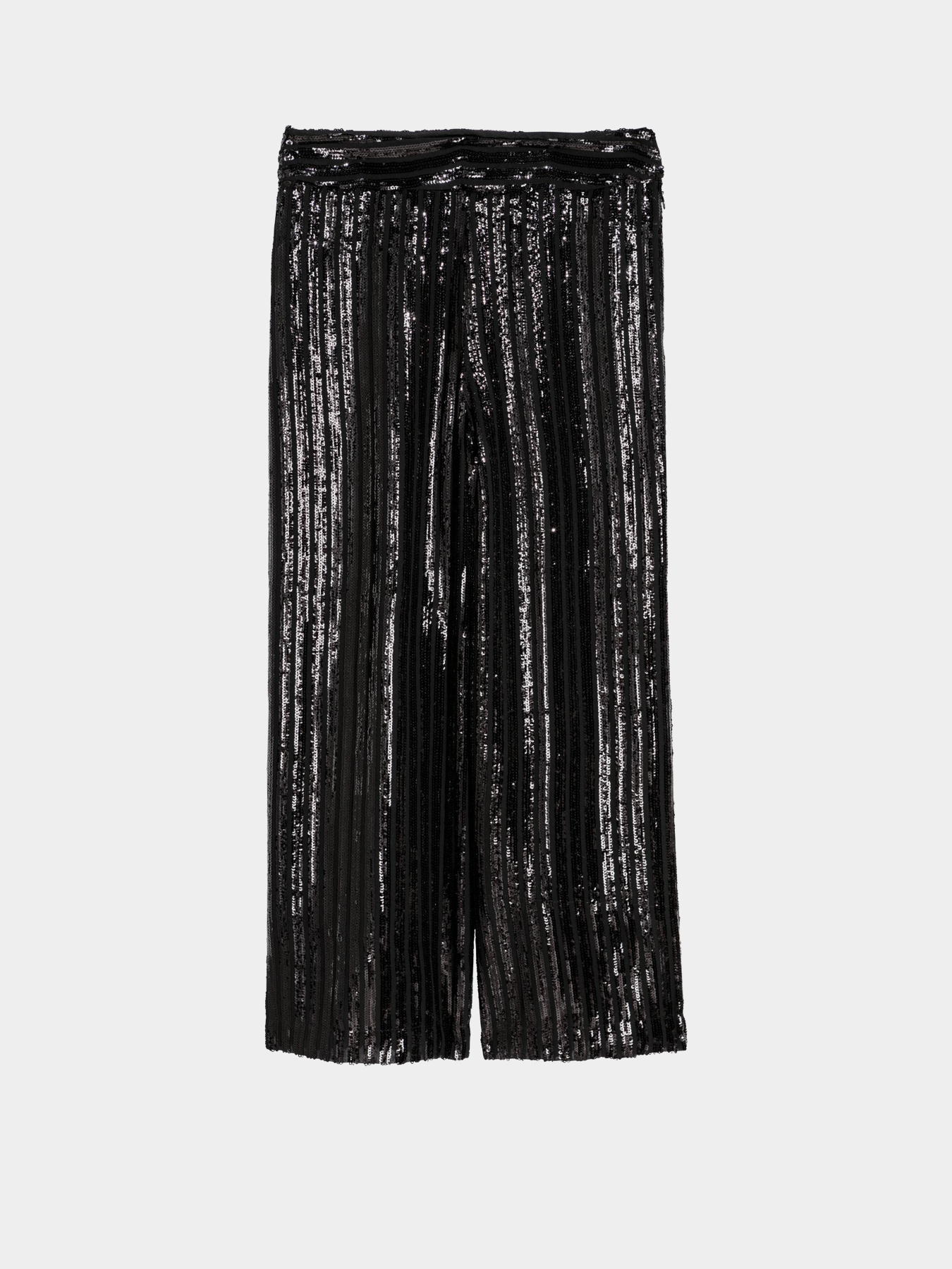 Повседневные штаны H&M модель 5869286dlog_Черный Фото