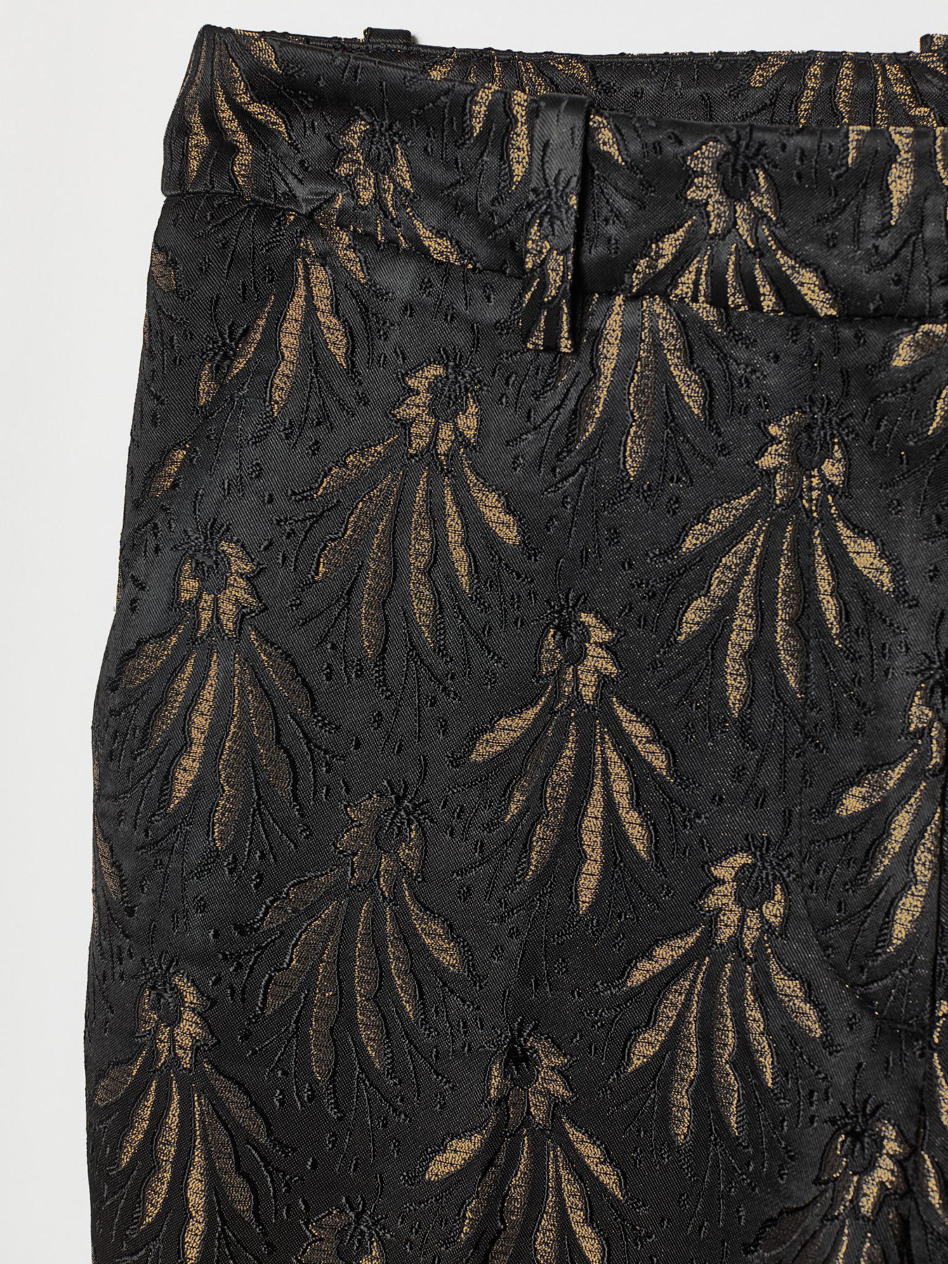 Брюки повседневные H&M модель 7033718dlog_Черный Фото