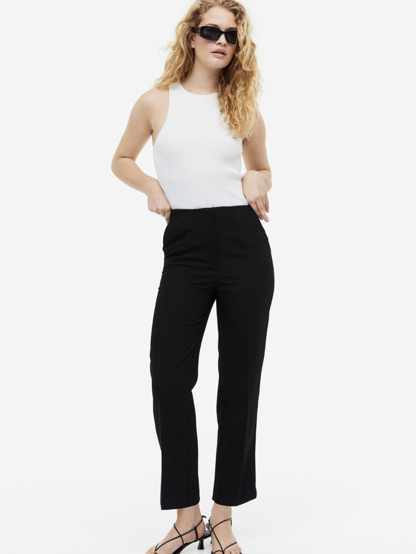 Класичні штани H&M модель 1137888wer_Черный Фото