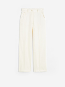 Брюки H&M модель 1141498wer_Молочный Фото