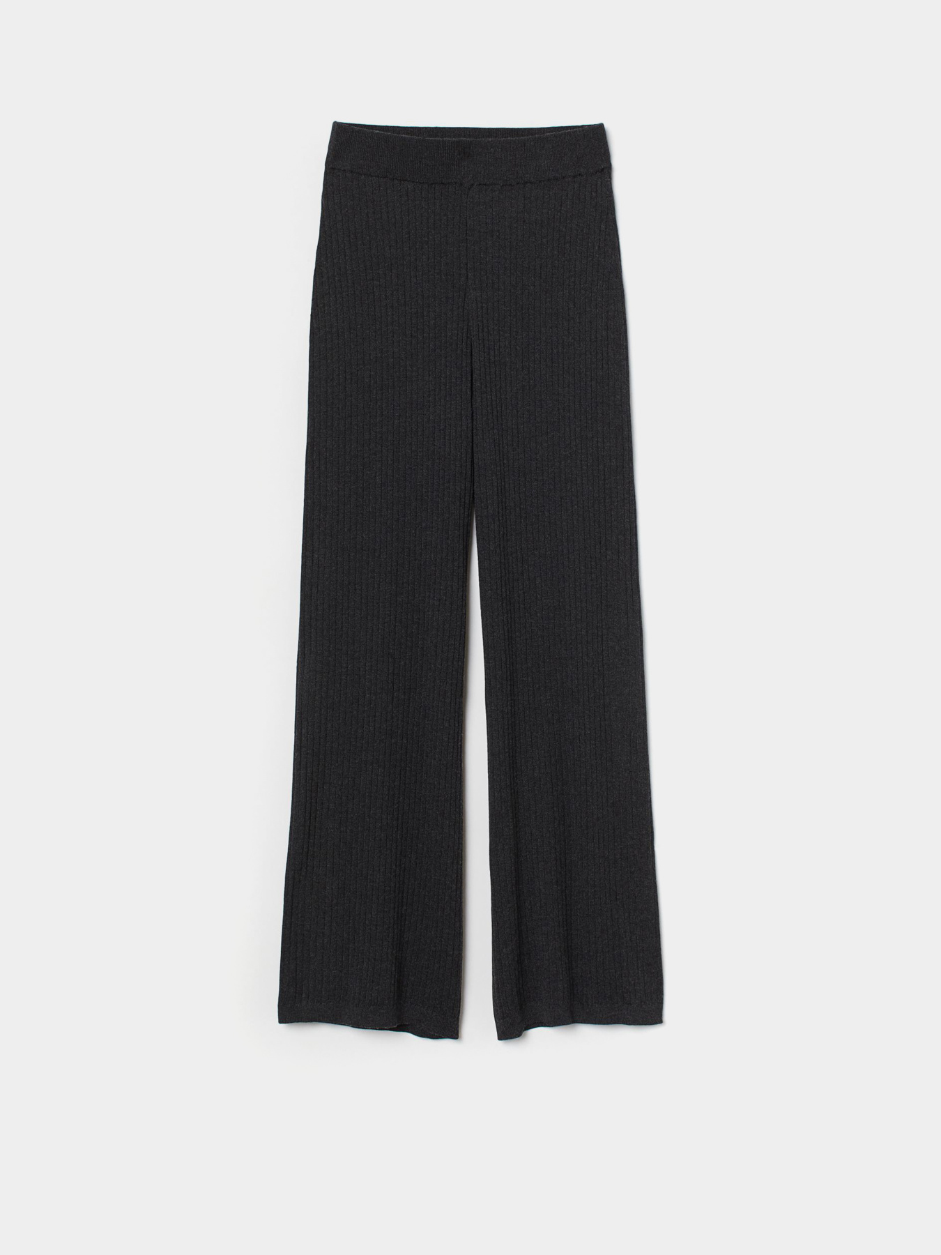 Брюки повседневные H&M модель 9339894wer_Темно-серый Фото