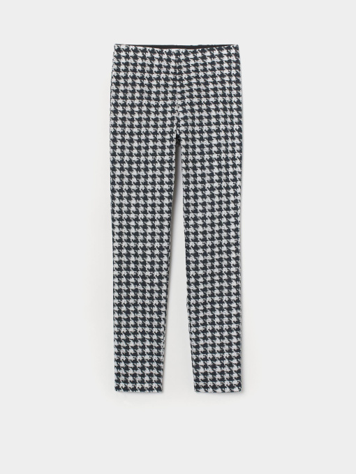 Повседневные штаны H&M модель 7962101wer_Черно-белый Фото