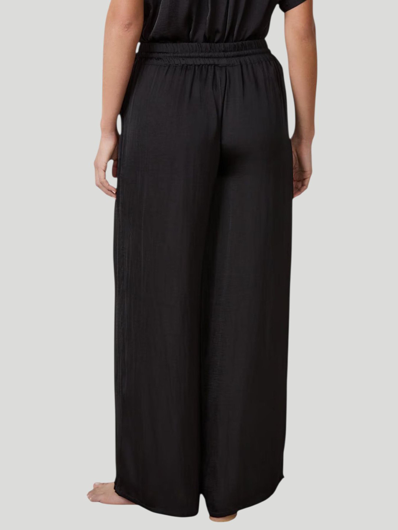 Брюки повседневные H&M модель 9630343wer_Черный Фото