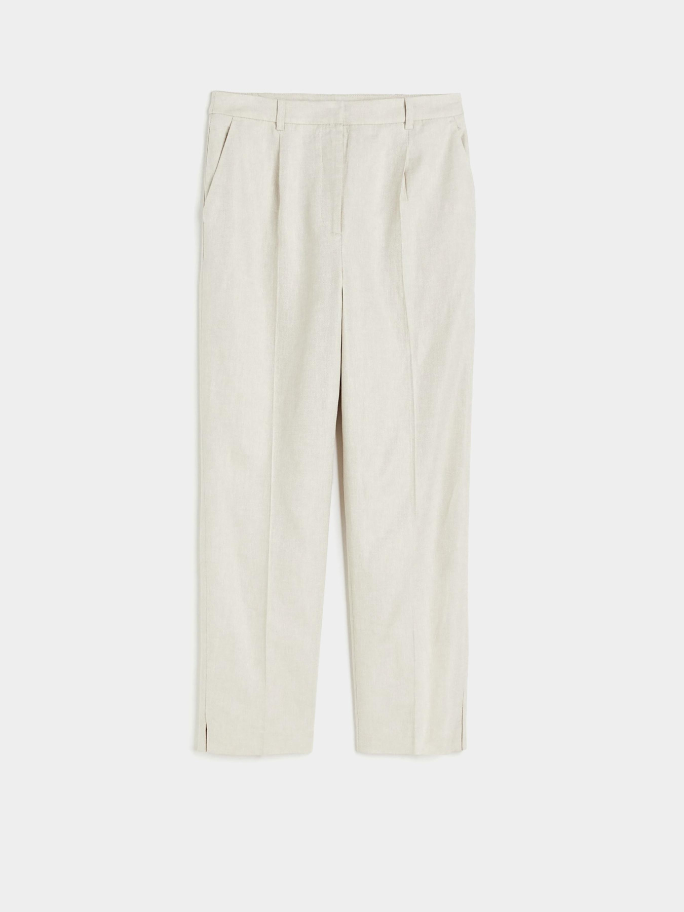 Классические штаны H&M модель 3001154wer_Бежевый Фото