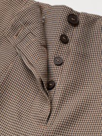 Брюки классические H&M модель 8940762wer_Темно-бежевый Фото