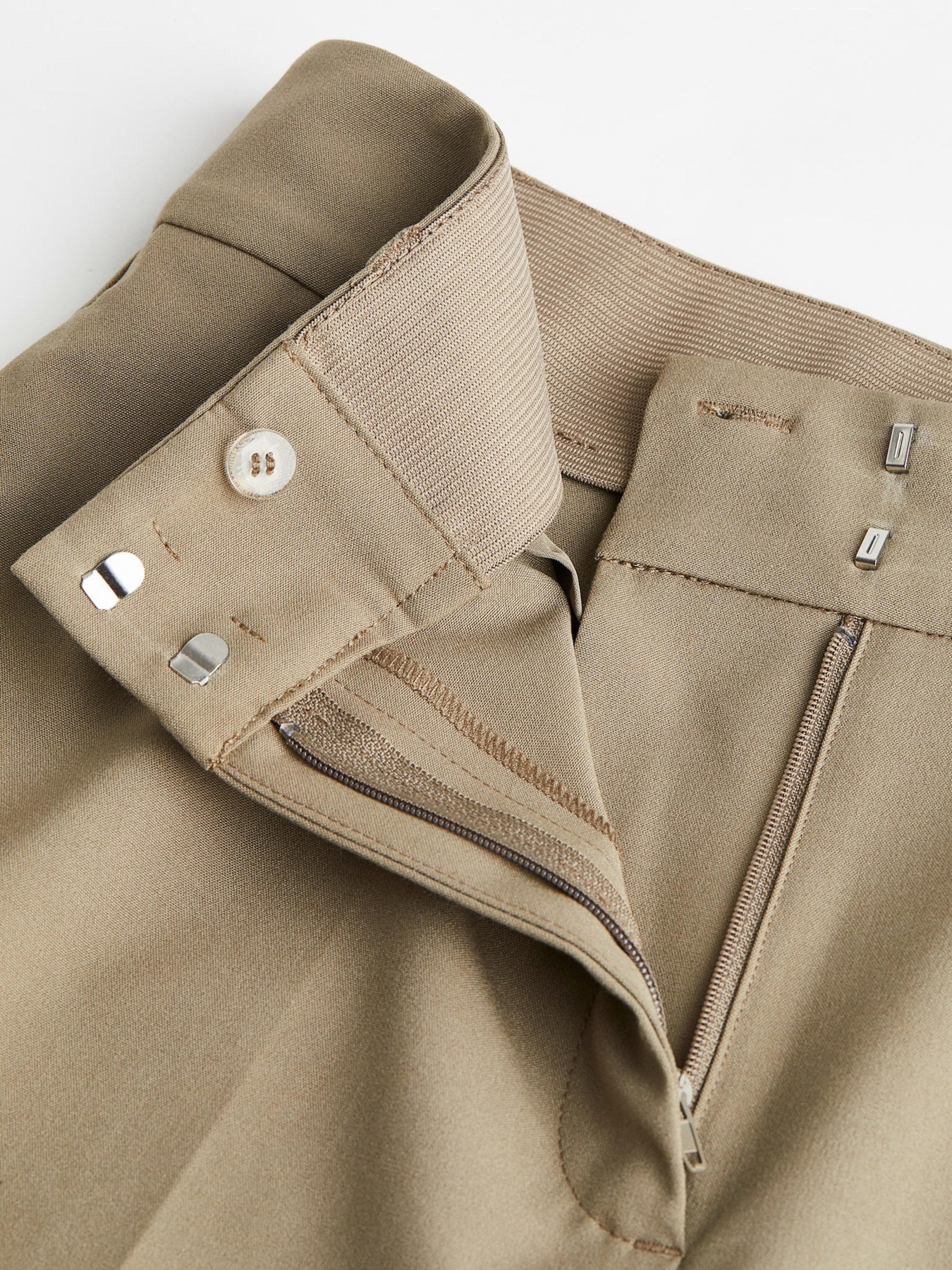 Класичні штани H&M модель 7514716wer_Бежевый Фото