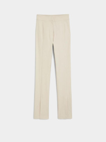 Брюки классические Monki модель 6987121wer_Светло-бежевый Фото