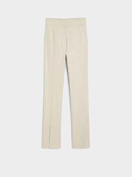 Брюки классические Monki модель 6987121wer_Светло-бежевый Фото