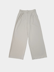 Брюки повседневные H&M модель 9364282wer_Светло-серый Фото