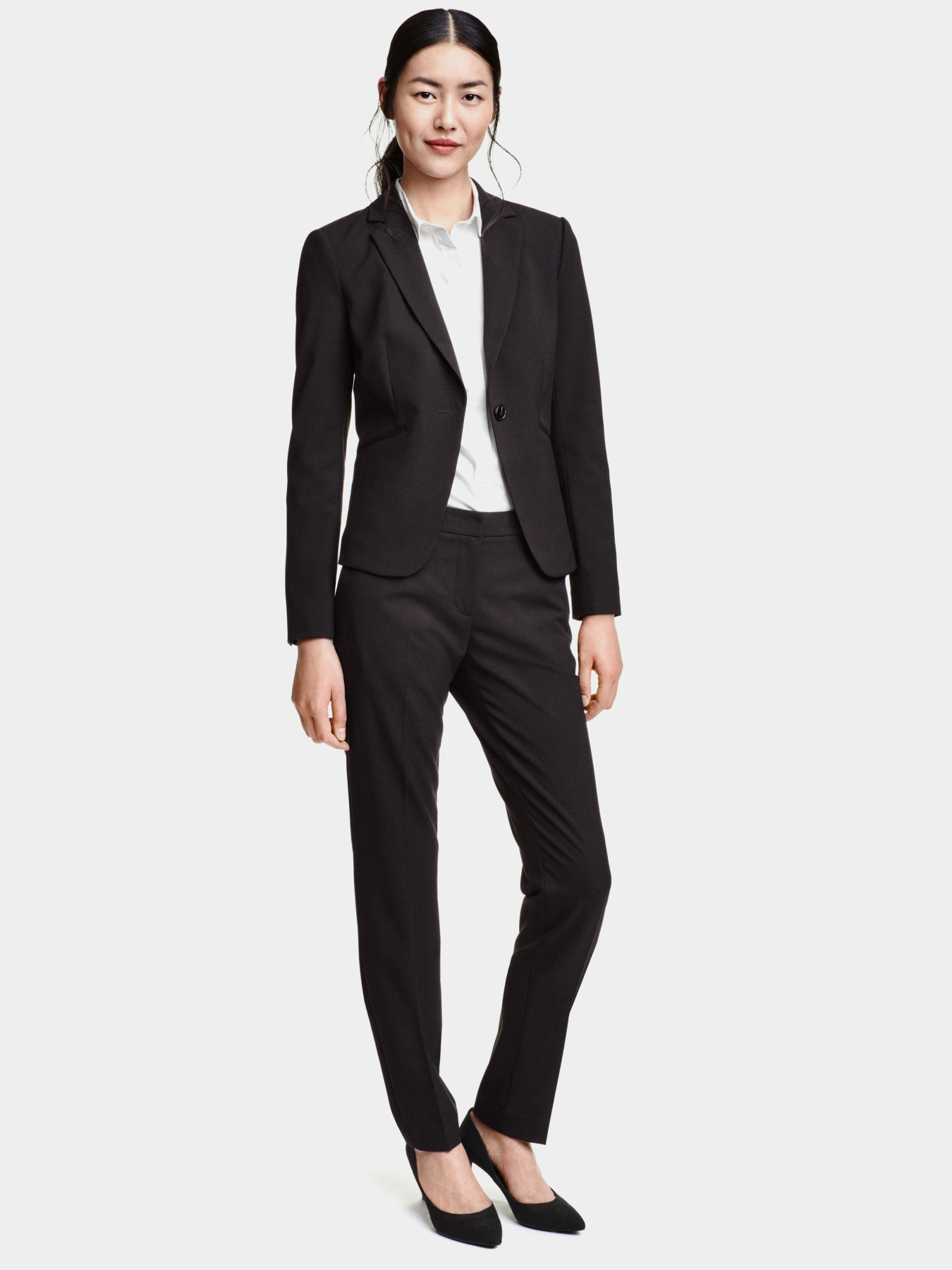 Брюки классические H&M модель 5685978wer_Черный Фото