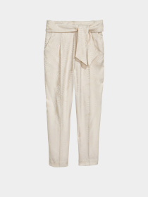 Брюки классические H&M модель 4981065log_Молочный Фото