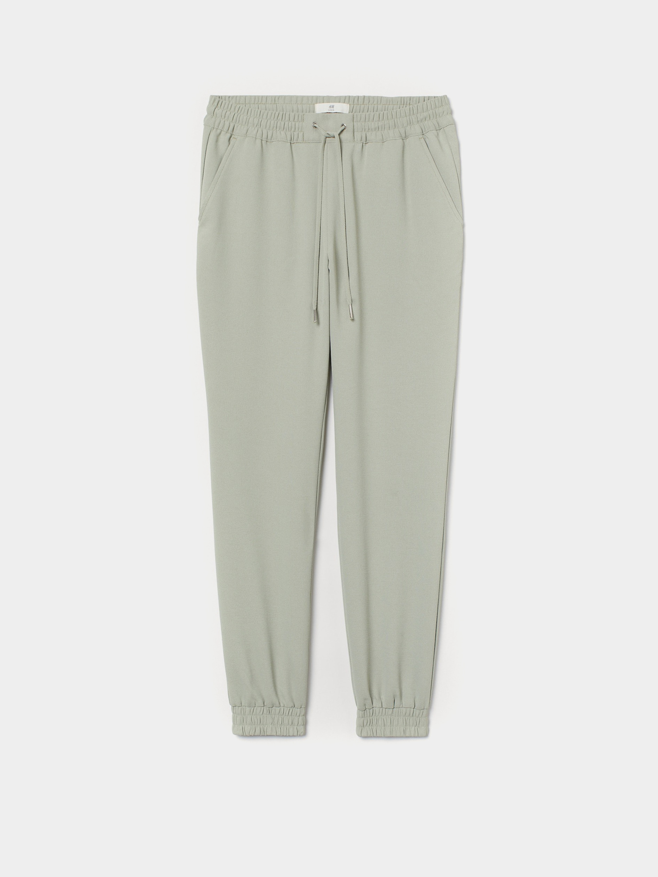 Брюки повседневные H&M модель 8421651wer_Зеленый Фото