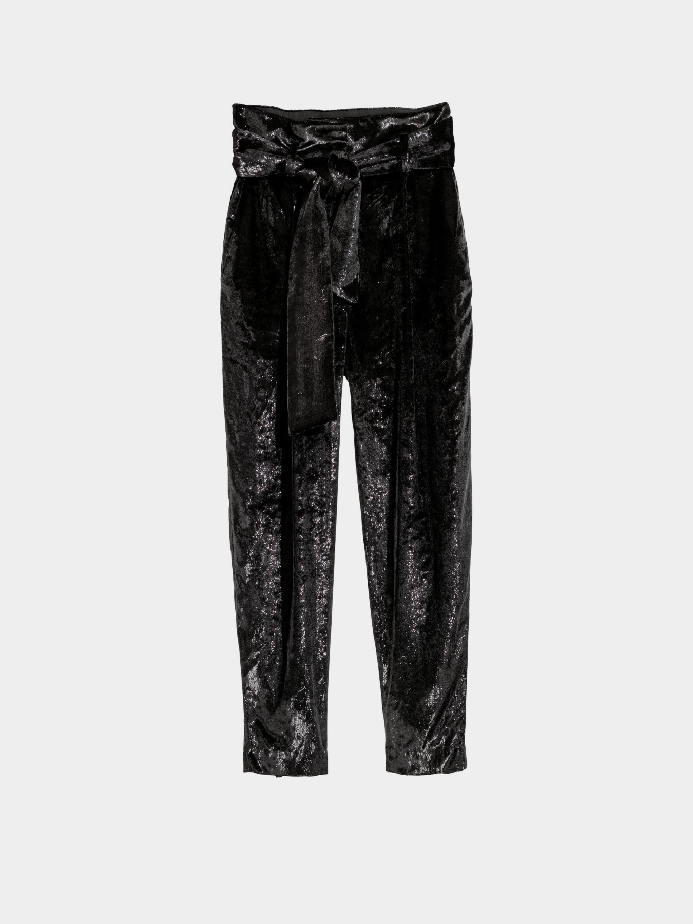 Повседневные штаны H&M модель 5881566log_Черный Фото