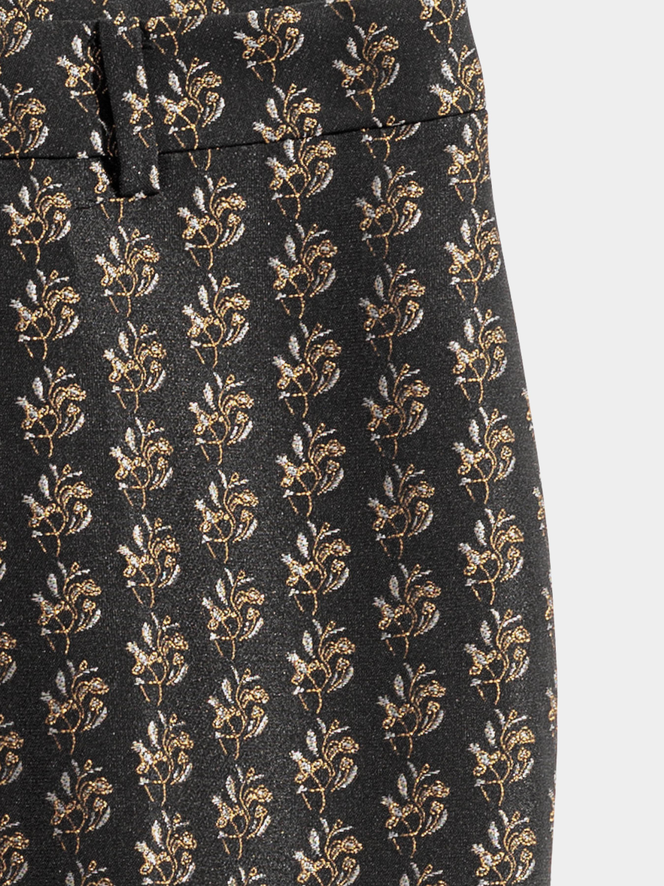 Брюки повседневные H&M модель 5477836dlog_Черный Фото